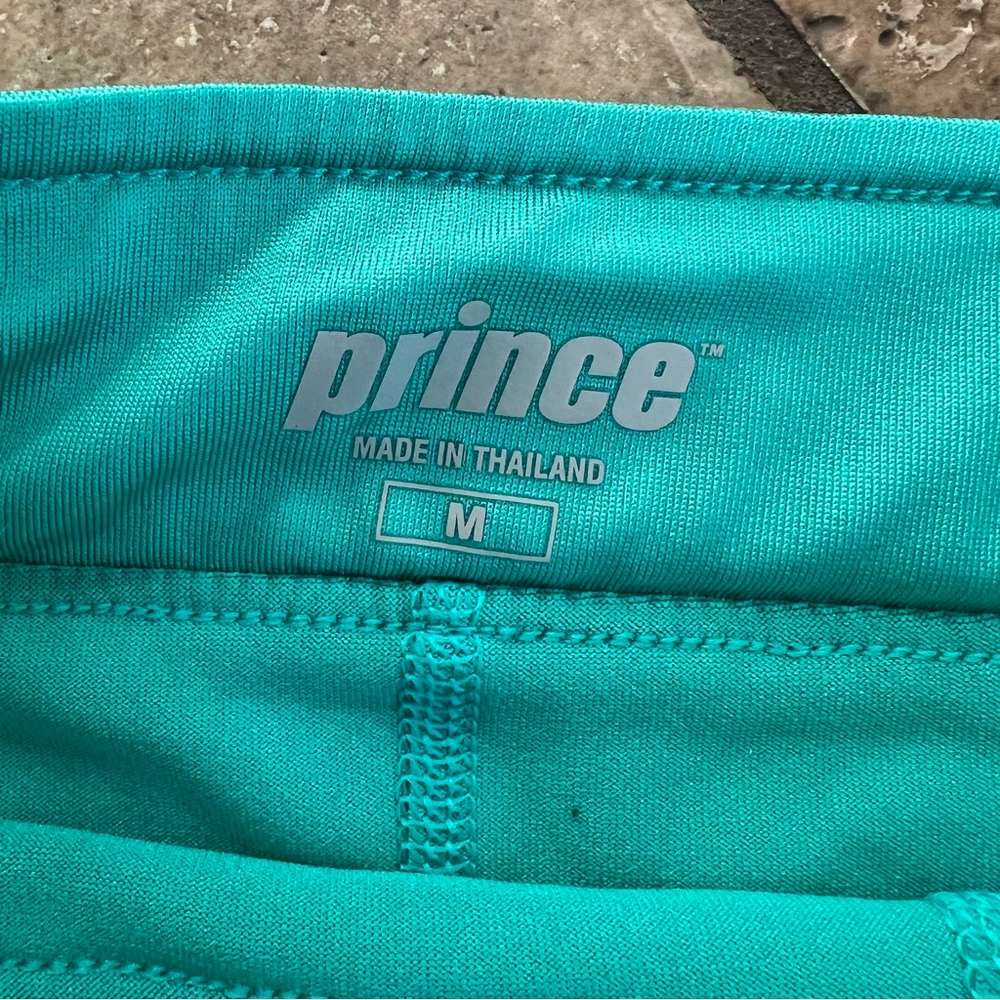 Teal girls Prince tennis skirt size Medium $10